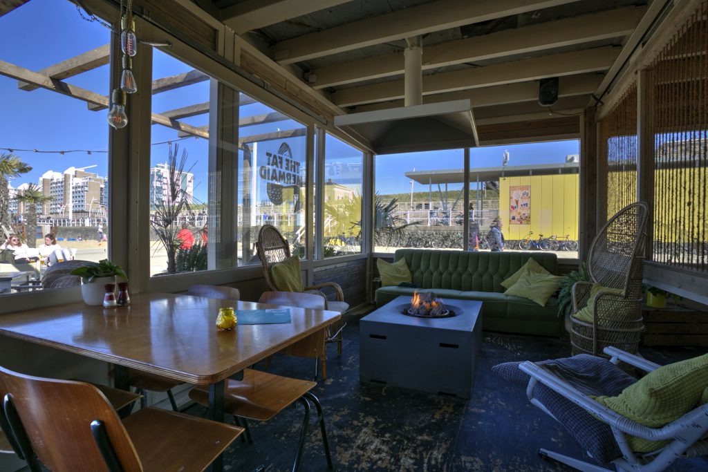 The Fat Mermaid fire place