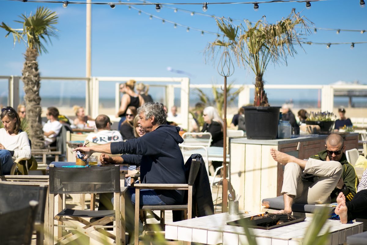 The Fat Mermaid people relaxing