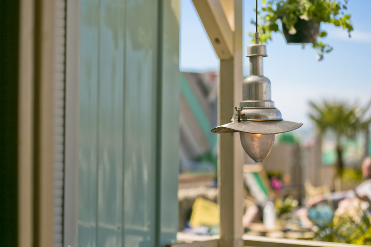 The Fat Mermaid lamp veranda