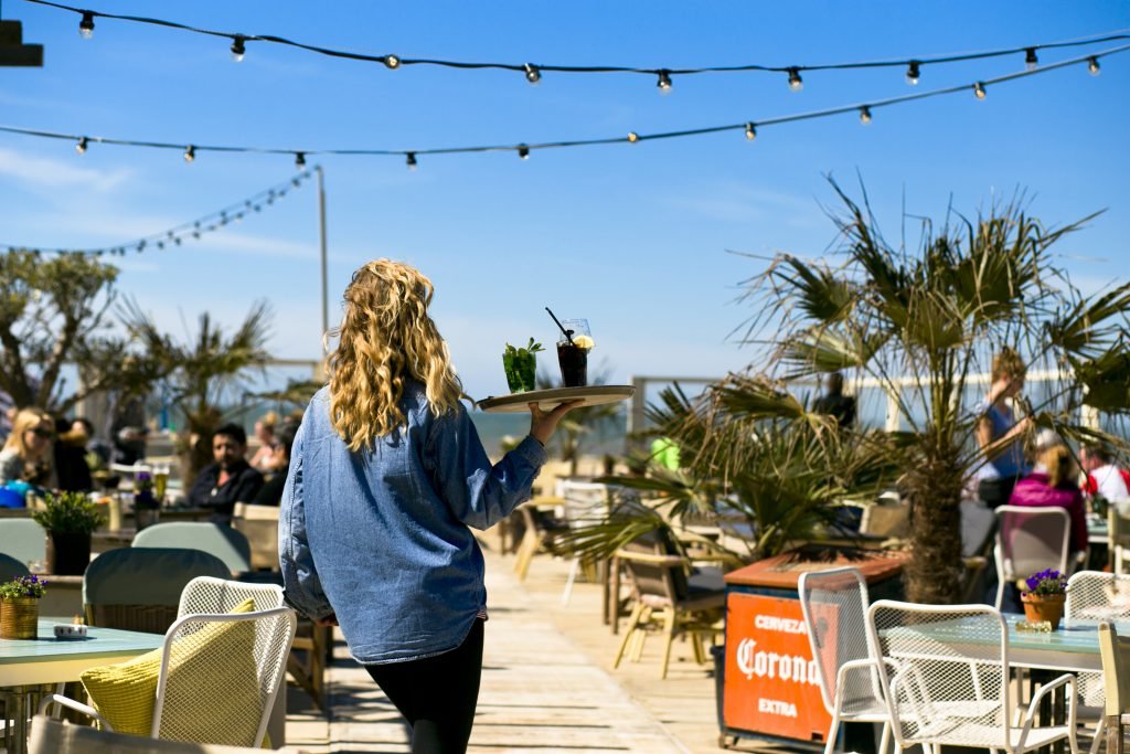 The Fat Mermaid Waitress sunny day