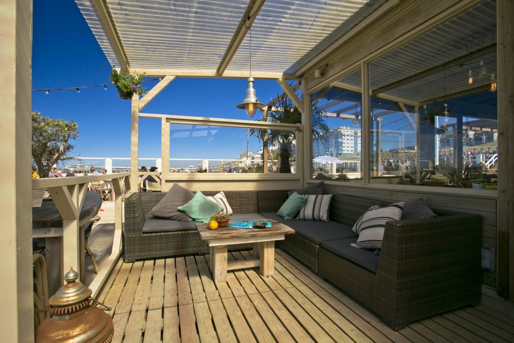 The Fat Mermaid Veranda to relax