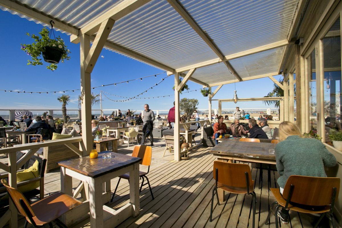 The Fat Mermaid busy terras