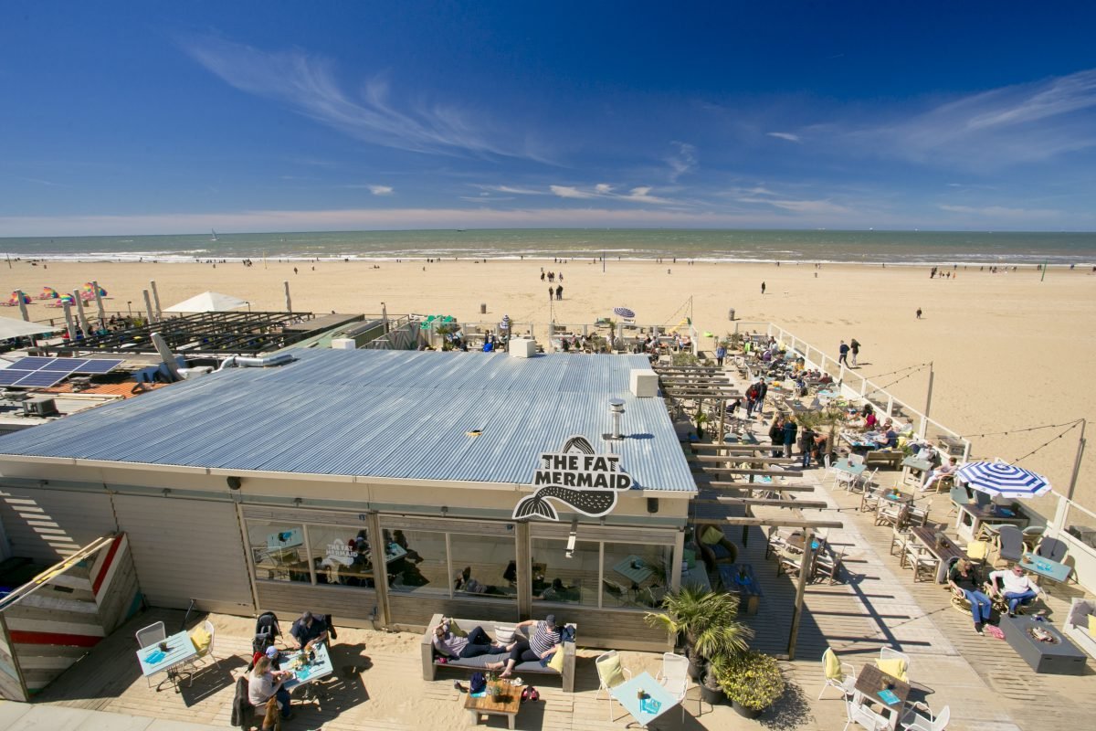 The Fat Mermaid terras from above